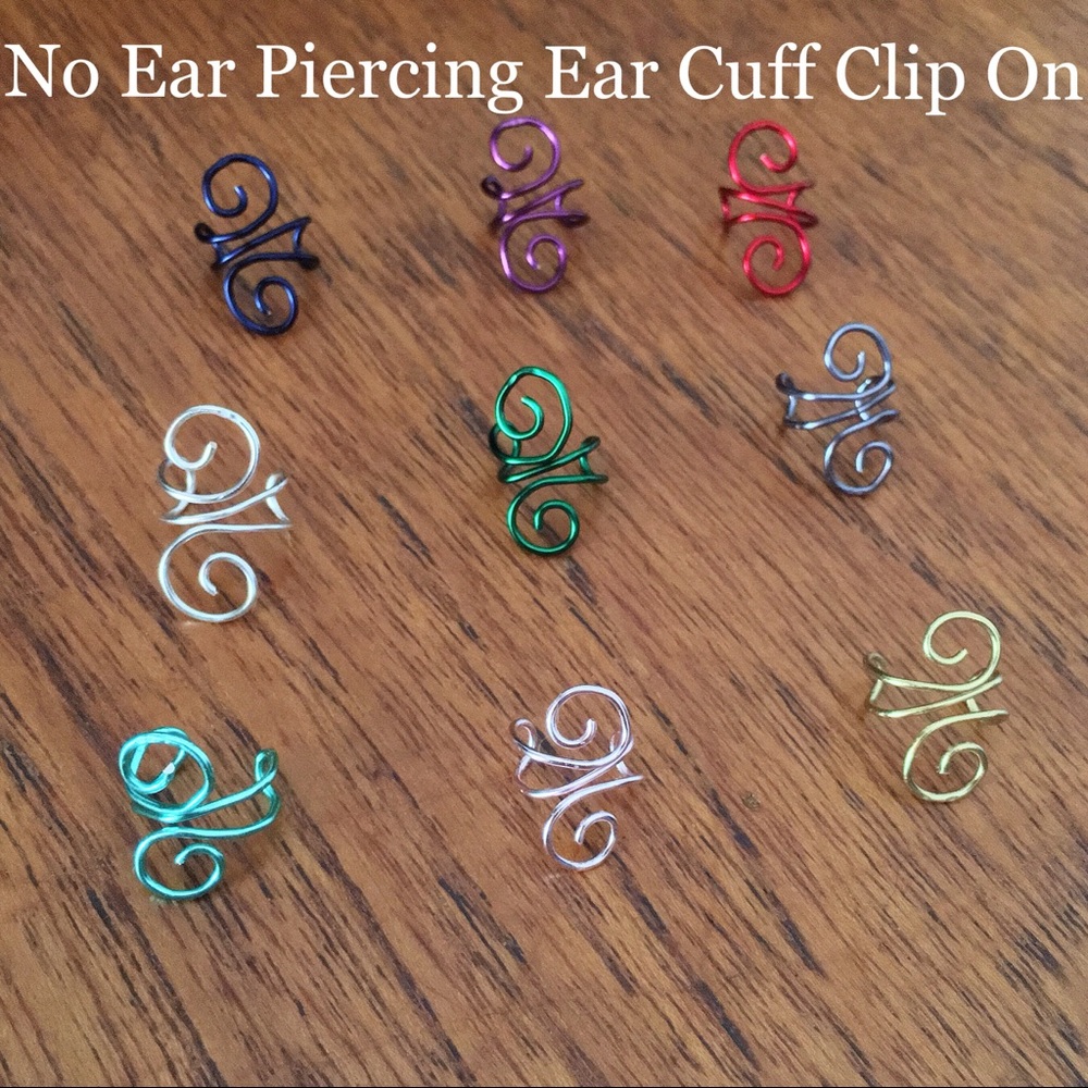 x7 No Piercing Ear Cuff Earrings - Picture 1 of 5